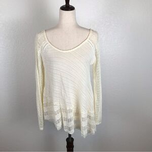 ‎Free People Carousel up & down swing blouse S